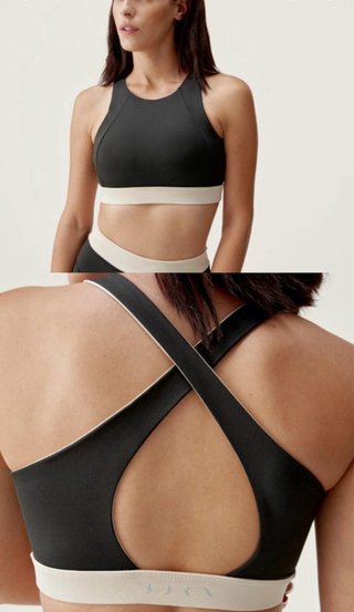 Top deportivo reversible Born