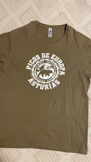 Camiseta Picos de Europa Asturias Verde