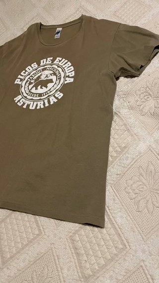 Camiseta Picos de Europa Asturias Verde