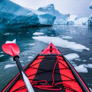 Kayak Hinchable Skinhawk 410 Rojo