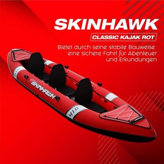 Kayak Hinchable Skinhawk 410 Rojo