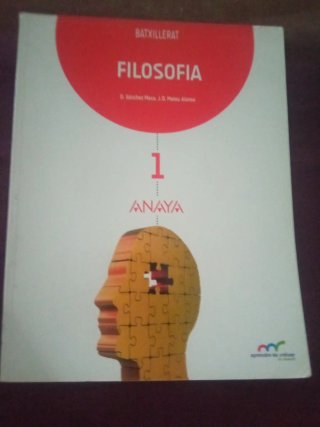 Filosofía, Batxillerat 1