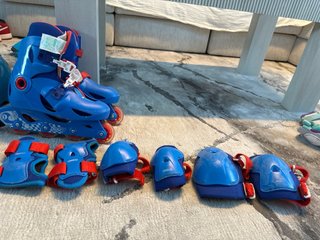 Patines Oxelo Azules Talla Ajustable talla 34-36