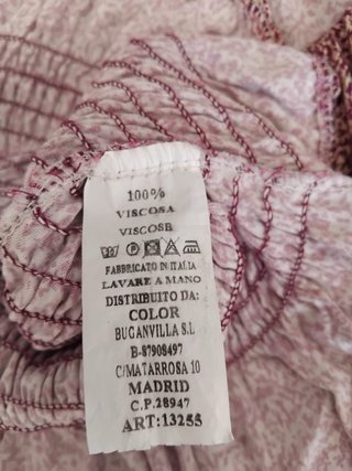 Vestido corto adolescente estampado