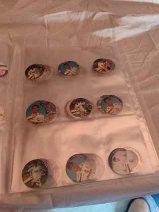 Tazos Real Madrid Diario AS. Colección casi entera