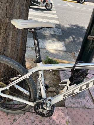 Bicicleta Montaña Scott Blanca