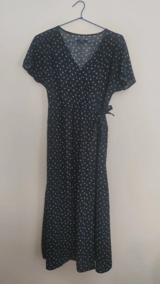 Vestido premamá estampado