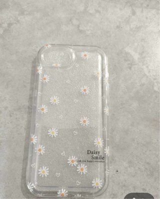 Funda iPhone 14 Transparente Flores