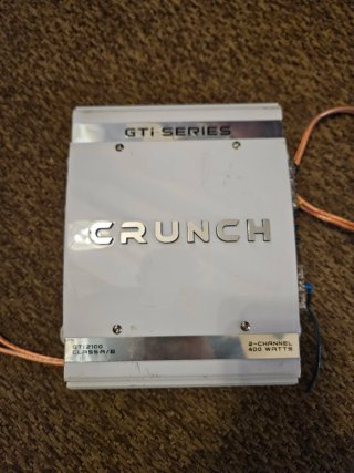 Amplificador Crunch GTI2100 2x100W