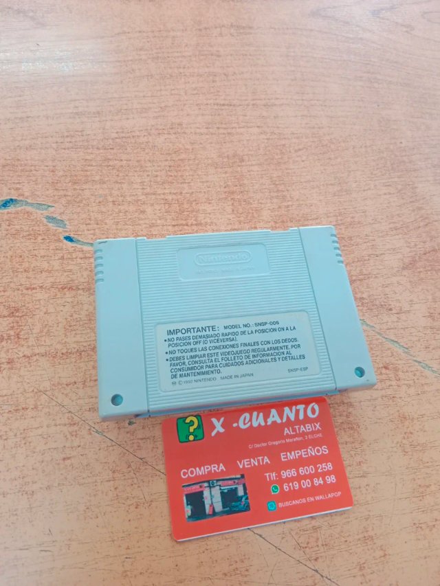 JUEGO SUPER NINTENDO STREET FIGHTER II TURBO