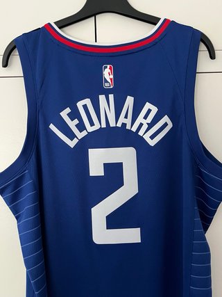 Camiseta NBA Leonard Clippers Azul