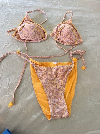 Bikini estampado floral talla única