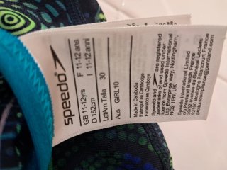 Bañador niña Speedo. Regalo gorro turbo