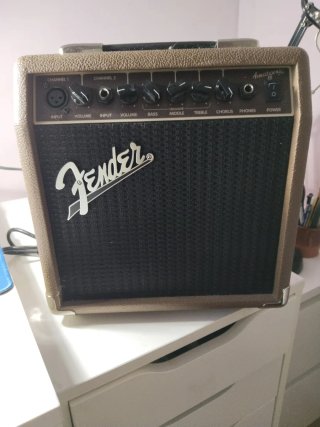 Amplificador Guitarra Fender Marrón