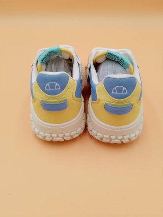 Scarpe da ginnastica Ellesse blu e gialle n 38
