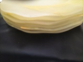6 Platos de Cristal Marmolina Elegantes
