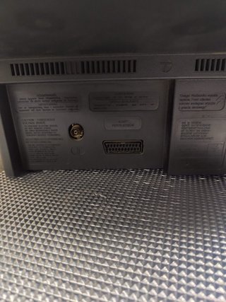 Televisor ARDEM CRT Negro/Plata