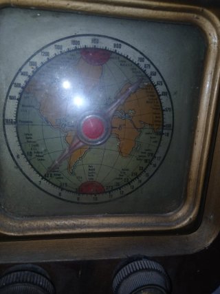 Radio Antigua Danubio Azul Válvulas Años 50