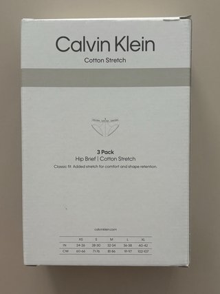 Calvin Klein Pack 3 Calzoncillos Talla M