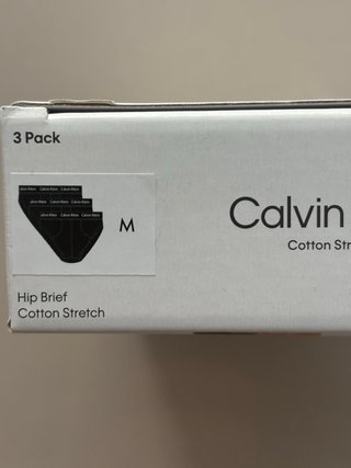 Calvin Klein Pack 3 Calzoncillos Talla M