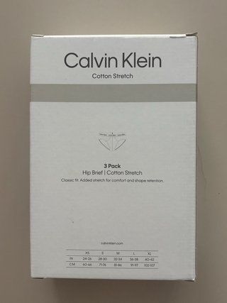 Calvin Klein Pack 3 Calzoncillos Talla M