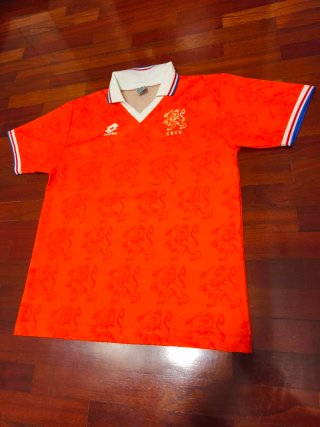 Camisola Holanda Países Baixos 1992 Lotto