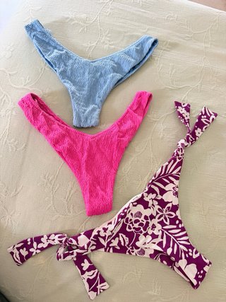 Bikini parte baja texturizado