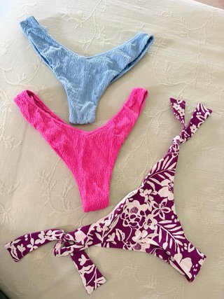 Bikini parte baja texturizado