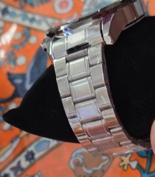 Reloj nuevo conCorrea Metal en caja