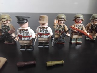Lego ww2 squadra Afrikakorps