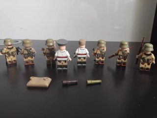 Lego ww2 squadra Afrikakorps