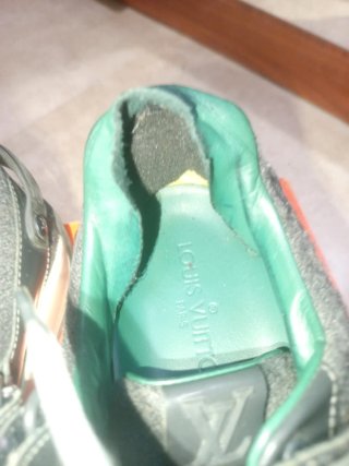 Zapatillas Louis Vuitton Negras y Verdes