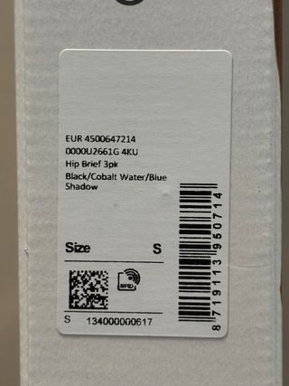 Calvin Klein Pack 3 Slips Talla S