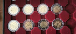 Lote 20 Monedas 2 Euros Emisión Conjunta 2012
