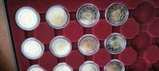 Lote 20 Monedas 2 Euros Emisión Conjunta 2012