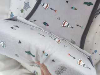 Cuna Moisés Mimbre con Soporte Madera