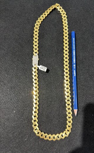 OFERTA Cadena Oro 18k Mónaco 11mm
