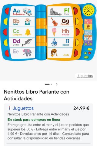 Nenitos libro parlante
