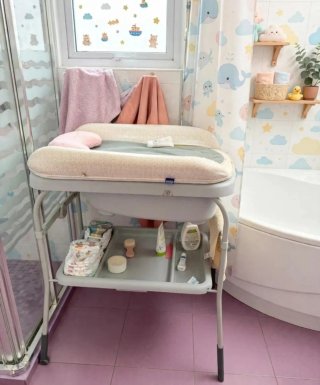 Bañera cambiador bebé