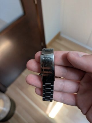 Reloj fossil dorado
