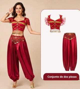 Conjunto de danza árabe. Tallas M y L.