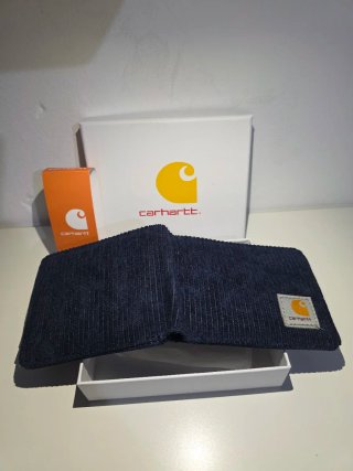 Billetera Carhartt Corduroy Azul Marino
