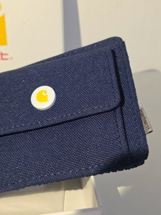 Billetera Carhartt Corduroy Azul Marino