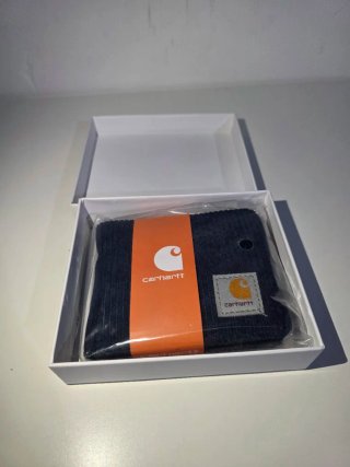 Billetera Carhartt Corduroy Azul Marino