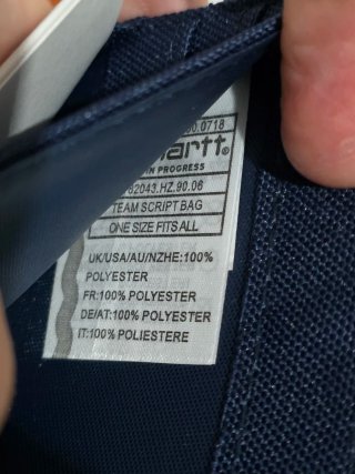 Billetera Carhartt Corduroy Azul Marino