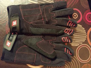 Guantes Moto iXS Negros