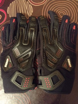 Guantes Moto iXS Negros