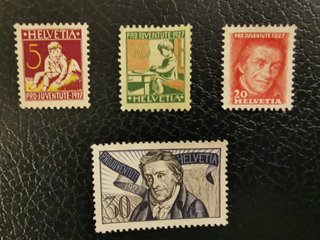 Francobolli Svizzeri