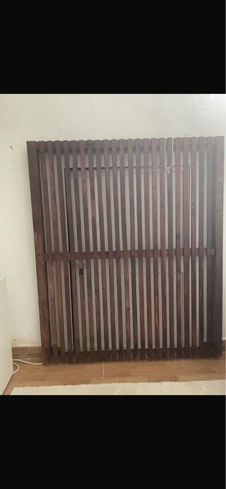 Puerta madera palilleria hecha a mano