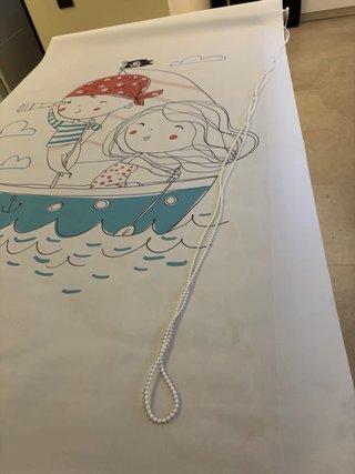 Estor infantil barco pirata